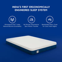 SleepSync TRIZEN Latex Mattress — Support That Responds Before You Even Notice It - sleepsync