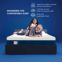 SleepSync TRIZEN Memory Mattress — Personalized Comfort & Targeted Zoned Support - sleepsync