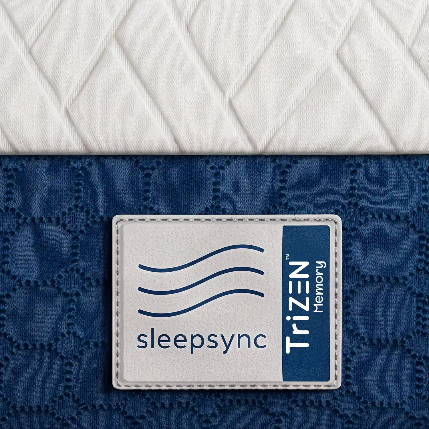 SleepSync TRIZEN Memory Mattress — Personalized Comfort & Targeted Zoned Support - sleepsync