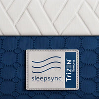 SleepSync TRIZEN Memory Mattress — Personalized Comfort & Targeted Zoned Support - sleepsync