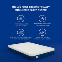 SleepSync Soft Mattress — 4-Layer Comfort Design for Side Sleepers - sleepsync